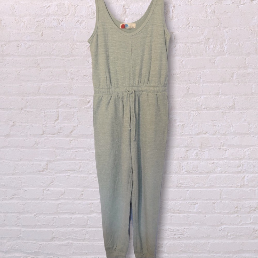 NWOT Free People Bicoastal Jumpsuit w/o cardigan - Picture 2 of 13